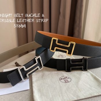 Cheap Replica Hermes Reversible Leather Men Belt Width 3.8cm 068