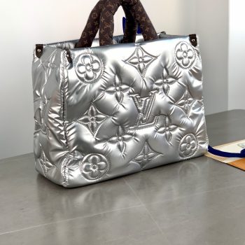 Louis Vuitton M21053 ONTHEGO MM Recycled Nylon Silver