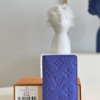 Louis Vuitton Pocket Organizer Taurillon Monogram leather Purple M81541