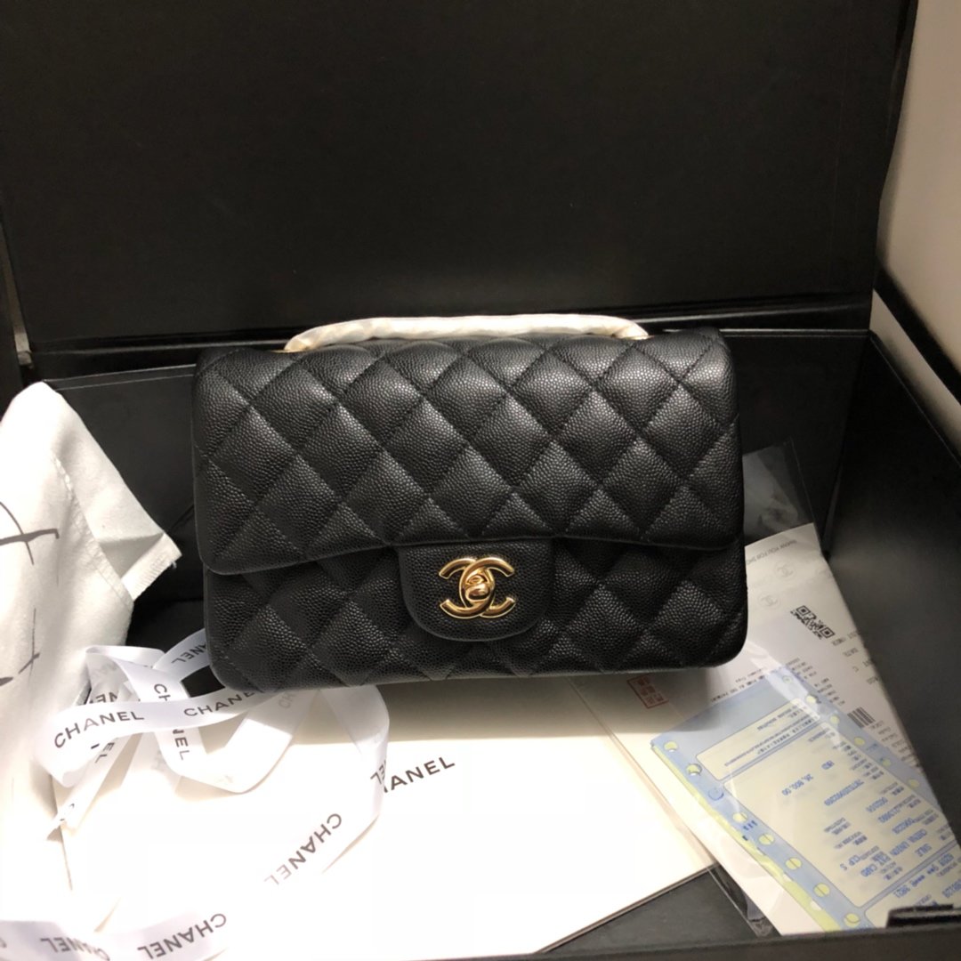 Original-Copy-Chanel-Classic-Flap-Bag-20cm-Grained-Calfskin-Gold-Tone-Metal-Black.jpg