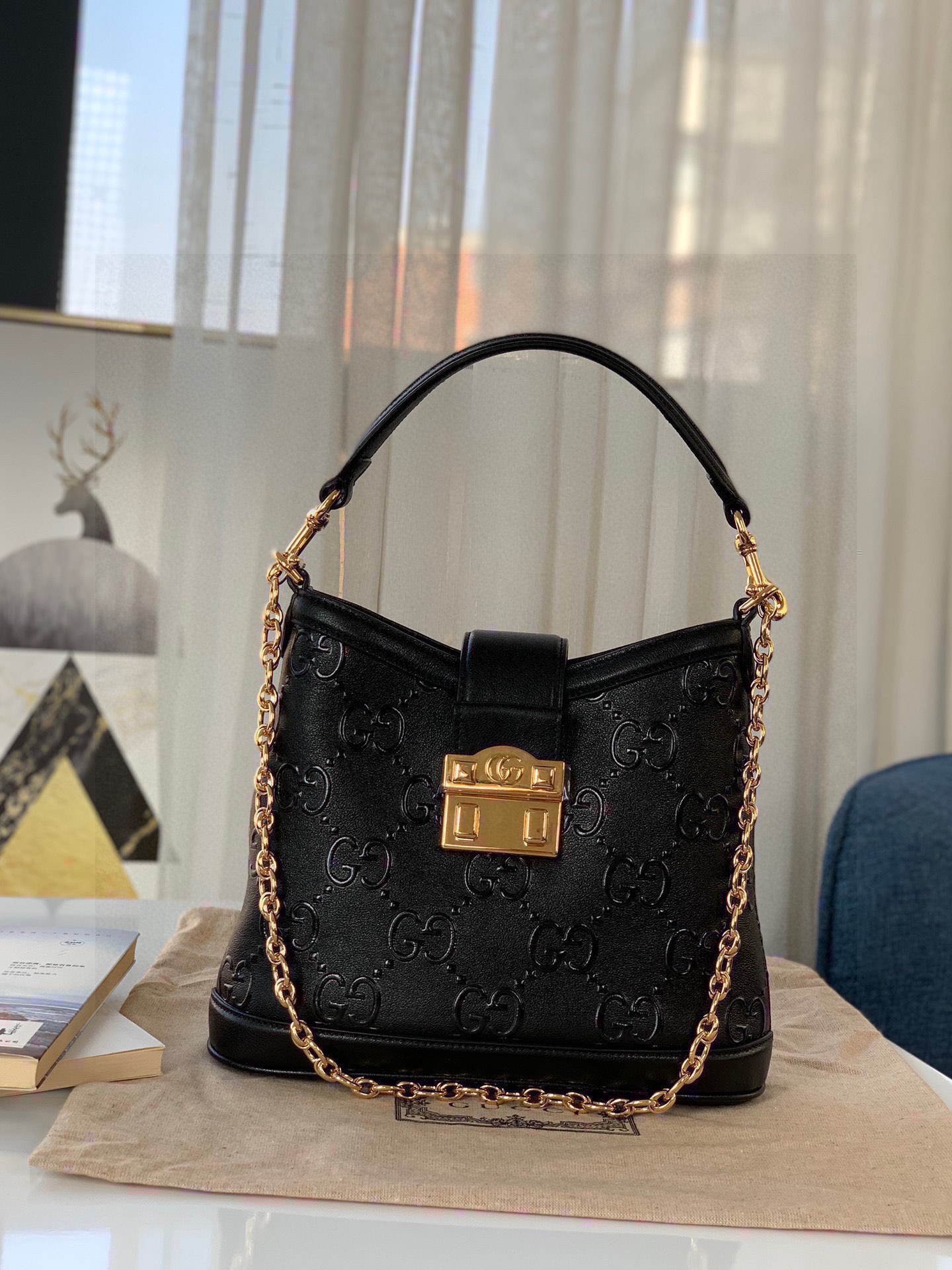 Gucci-675788-Small-GG-Shoulder-Bag-Black-Debossed-GG-Leather.jpg