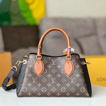 Louis Vuitton M46495 Opera BB Monogram Coated Canvas and Cowhide Leather Black