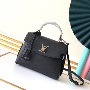 Louis Vuitton M53937 Lockme Ever BB Black Soft Calfskin