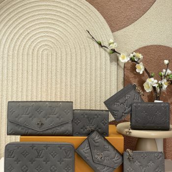 Louis Vuitton  LV Ski Wallet Collection Gun Metal