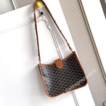 Goyard Musette PM Bag In Brown