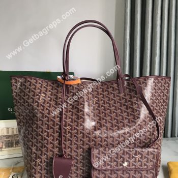 Goyard Saint Louis GM Bag Burgundy