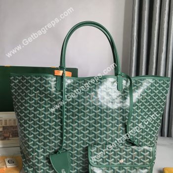 Goyard Saint Louis GM Bag Green