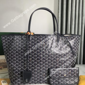 Goyard Saint Louis GM Bag Navy Blue