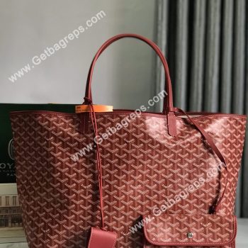 Goyard Saint Louis GM Bag Red