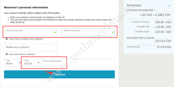 How to pay Western Union