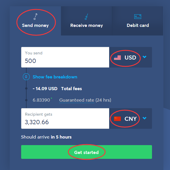 How to pay Transferwise